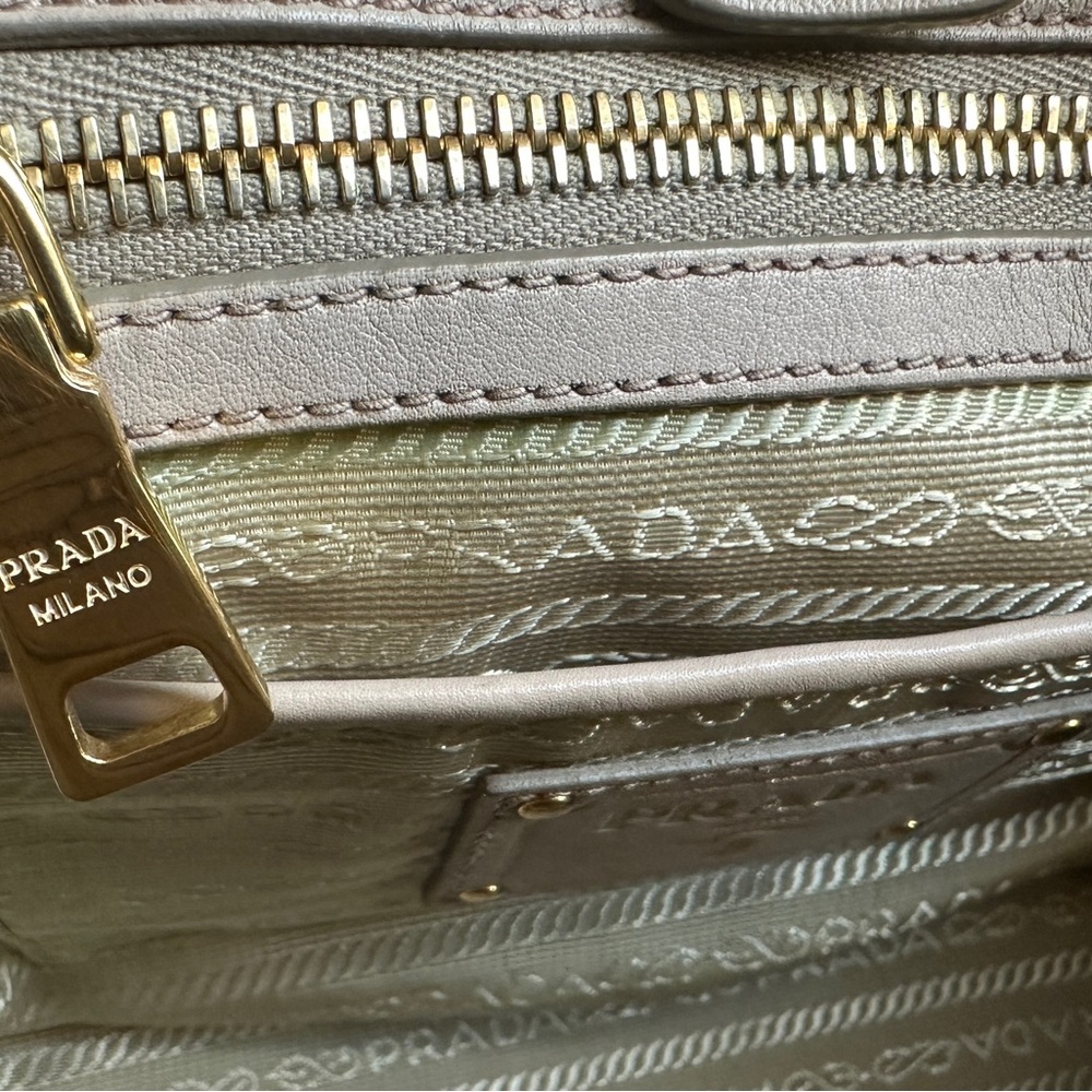 PRADA Vitello Soft Leather Satchel - Picture 15 of 16